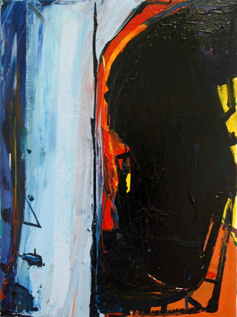 Black Harbour - 80 x 50cms