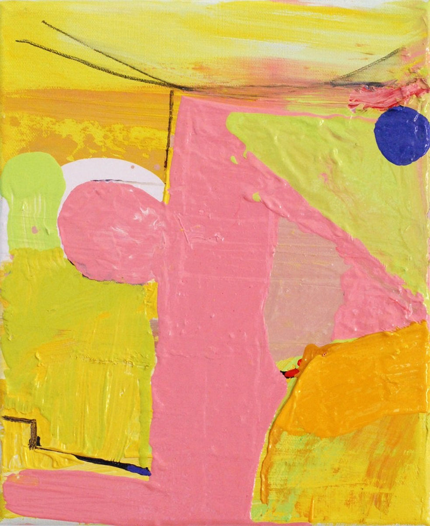 Porthleven 37 (Swimmer) - 30 x 25cms